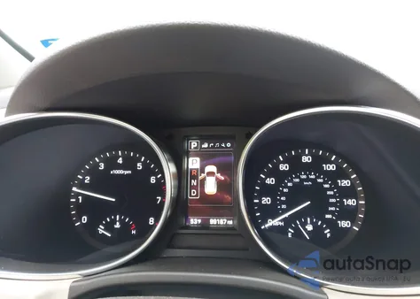 2017 Hyundai Santa Fe Sport 2.4L из США, поврежденный, VIN 5XYZU3LB2HG434503